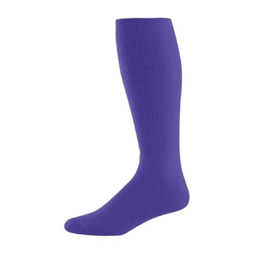 Augusta Sportswear Men's Five Knee High Athletic Socks for Soccer, Softball, Baseball & Basketball-Ultimate Comfort and Style