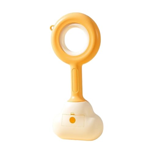 Wyhqgn 犬用廃棄物ピッカー、ポータブルデザイン、小型中型大型犬向けの便利な道具, yellow S