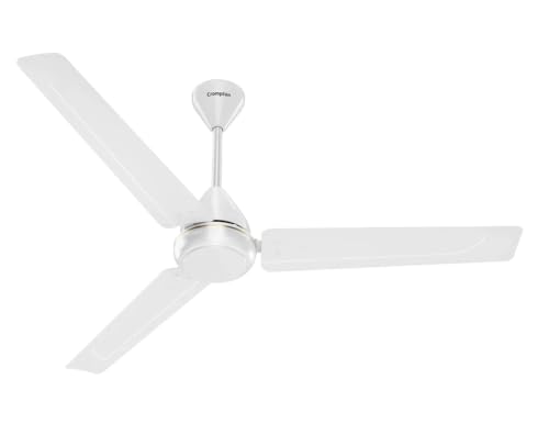 Image of Crompton Energion Elevate 1200mm BLDC Ceiling Fan | Remote Control | 32W Energy Efficient | 5-Star Rated | 350 RPM High Speed | Silent Ceiling Fan | Pack of 1 | 3-Year Warranty (Opal White)
