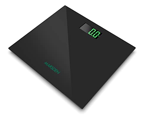 Balance intelligente de poids corporel Marsden connectée Bluetooth à large plate-forme