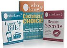 Hardcover Who Knew? "Customers' Choice!" 3-Book Set of Best Tips Book