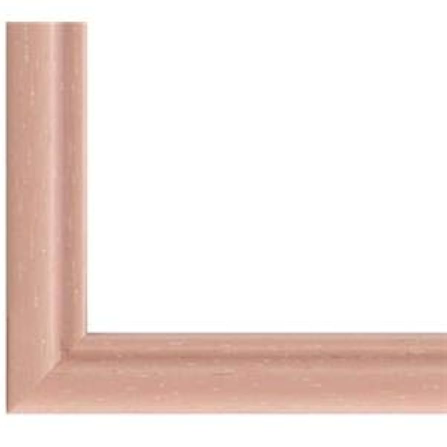 額縁　木製 フレーム　5x7インチ　ピンク額 額縁 木製 フレーム 5x7インチ ピンク額