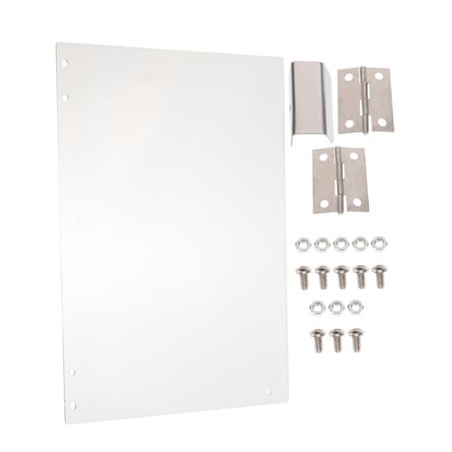 PRETYZOOM Popcorn Machine Replacement Door Panel Thicken for Kitchen Popcorn Machines Clear and Lightweight Design Compact and Accessory