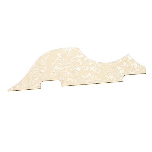 Toddmomy Protective Bass Guard Bass Pickguard Board Scratch Resistant Elegant Patterns Easy to Apply