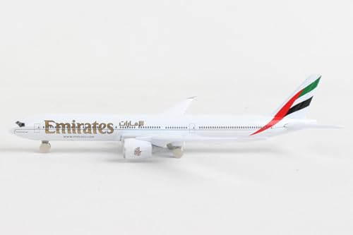 image for Daron Toy Airplane – Emirates 777x – Die-Cast Metal Model Airplane