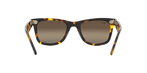 Image of Ray-Ban Rb2140f Original Wayfarer Low Bridge Fit Square Sunglasses for Men for Women