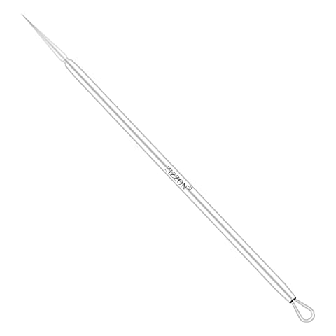 ZIZZON Titanium Lanzettennadel Akne Mitesserentferner Pickelentferner Werkzeug zum Pickel drücken Cover