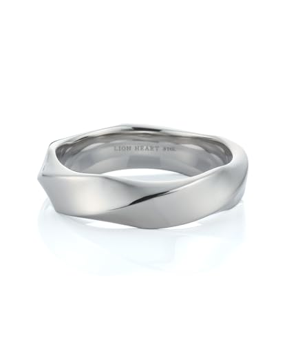 [ライオンハート] リング [限定展開] LH-1 ウェーブリング サージカルステンレス (金属アレルギー対応) 15号