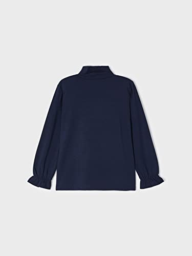 Mayoral Viscose Basic Turtleneck for Girls Navy2