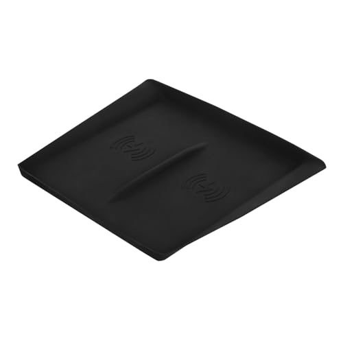 FUNOMOCYA Anti-Slip Cordless Charging Pad y Accessories Dashboard Center Console Silicone Mat Vehicle Dashboard Organizer Tray