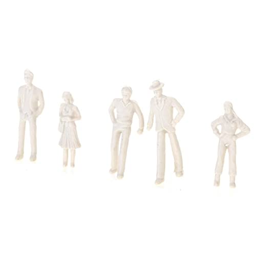 100 Lot Assorted Unpainted DIY Model Train People Figure Bus Station Layout 1:75|Toys & Hobbies | Model Railroads & Trains | HO Scale-picture-18
