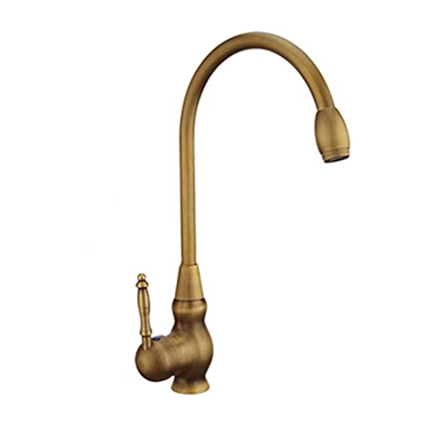 Mitigeur antique en laiton pour remplacer un robinet de cuisine fuyard