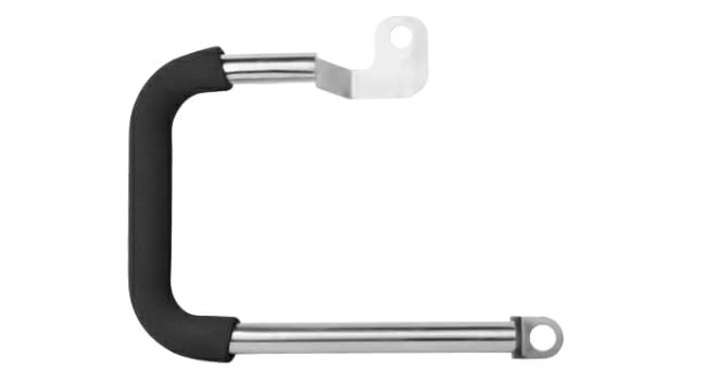 TELLIKA ハイエース 200系 左側スライドドア アシストグリップ 後部座席サポートグリップ レジアスエース リア 助手席 アシストハンドル 標準 ナロー ワイド スーパーGL DX 1型〜8型 手すり 介護車 送迎車 福祉車両 リアシート（1個セット）