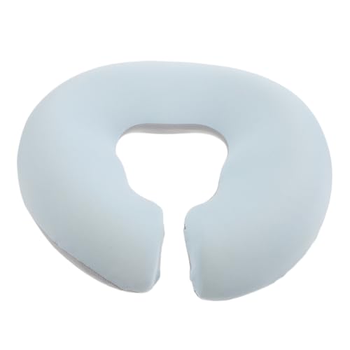 Almohada ergonómica de espuma viscoelástica azul VILLCASE para masaje facial en casa