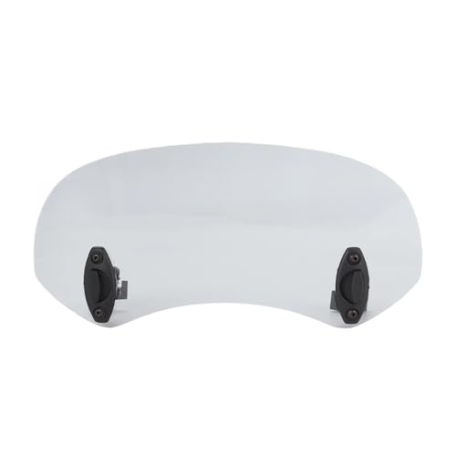 Déflecteur vent extension de pare-brise moto réglable pour réduire les bruits de casque