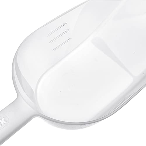 Westmark Back-/Abwiege-/Abfüllschaufel, Füllvolumen: 125 ml, Kunststoff, Halvar, Weiß, 90912251