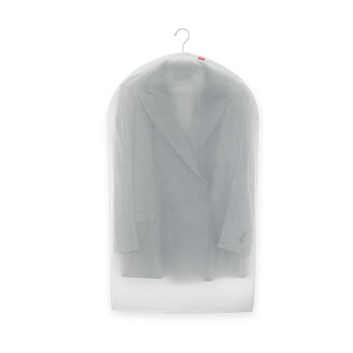 Rayen | Wardrobe Clothes Cover | Hanging Suit Cover | Dress Cover Resistant to dust, Moisture and Moths | 60 x 100 cm | Translucent