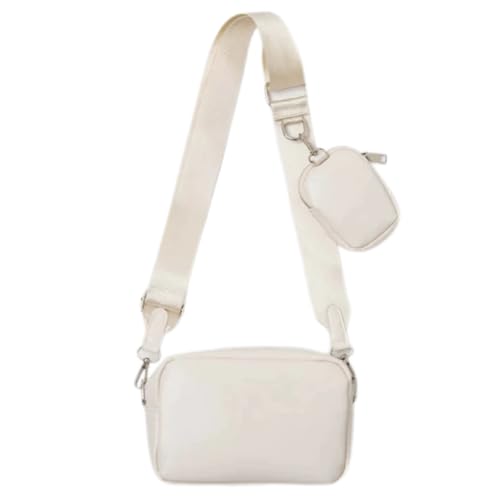Women's Small Crossbody Bag 3 in1 Fashion Waist Bag Mini Cute Shoulder Bag Chest Bag with Adjustable Strap