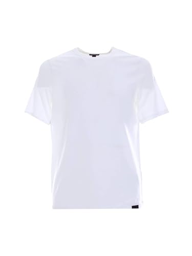 Skechers Uomo Go Dri Pima Crew In Bianco, Taglia 2XL