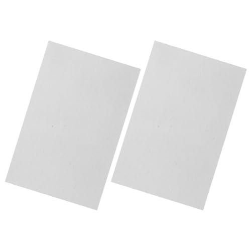 FONDOTIN 2 Piezas Paneles de Fibra Cerámica Aislante Térmico 2 Unidades 10 Mm (200x300 Mm) Ignífugos para Estufas de Leña, Calderas y Hornos, Resistencia Alta Temperatura y Aislamiento