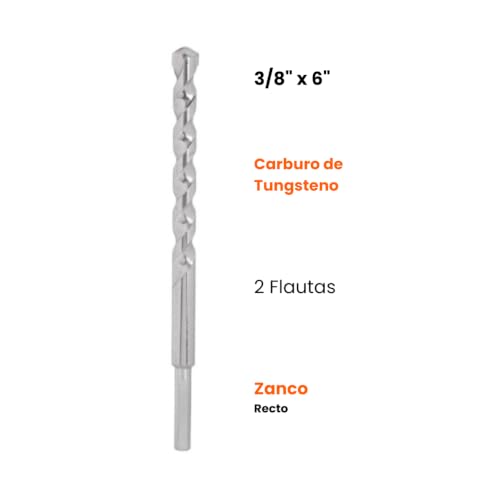 Broca para concreto 1/2 x 6 27 Imagen adicional