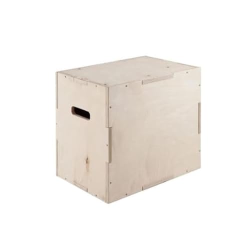 CANNON - Jump Box Cajón Pliométrico de Madera. Caja de Salto para Hacer Deporte, Cross Training, Fitness Musculación y Crossfit (50 x 60 x 75 cm)