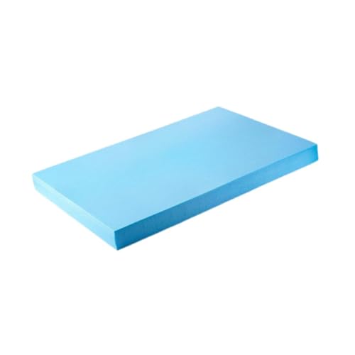 Blocco di Schiuma Artigianale, Lastra di Schiuma per la Costruzione di Paesaggi Fai da Te, Base per Diorama in Cartone ad Alta Densità, Robusta, per Modellismo Ferroviario e Allestimenti- 2.7x40x60cm