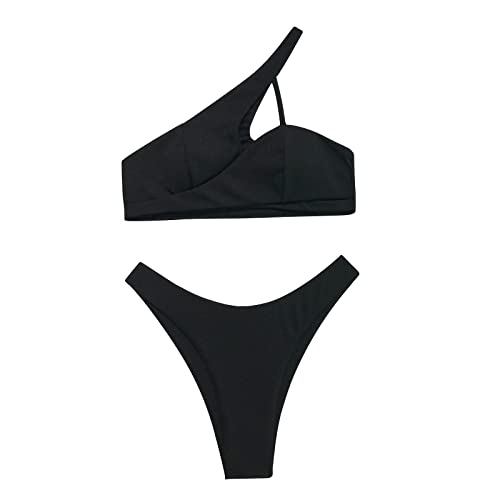 asntrgd Y2K Bathing Suit Womens Y2K Thong Triangle Bikini Suit High Cut Swimwear 2 Piece Swimming Beach High Leg Swimsuits