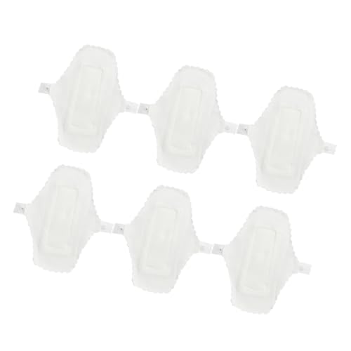 UTHCLO 6 piezas Compresas Reutilizables Impermeables para Mujer Unidades Lavables Diseño Cómodo para Viaje y Uso Diario