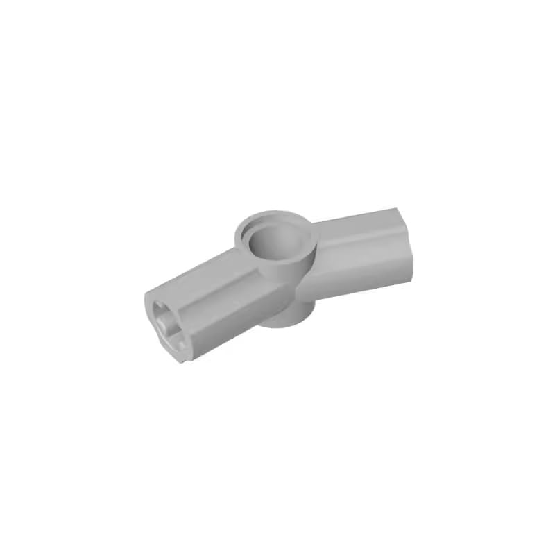 Gobricks Shaft Bolt Connection Technic Axle and Pin Connector Angled #3-157.5° 32016 GDS-918 50Pieces Compatible with Lego Classic Bulk Toy MOC Color:Light Bluish Gray