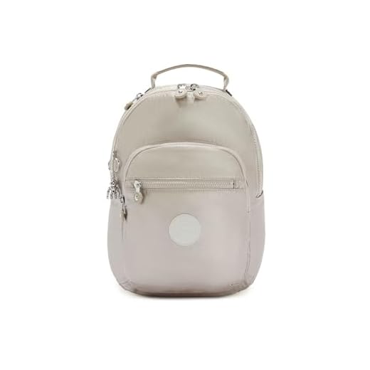 Kipling Seoul S, Borsa Messenger Unisex - Adulto, Metallic Glow, 16 x 25.5 x 35 cm