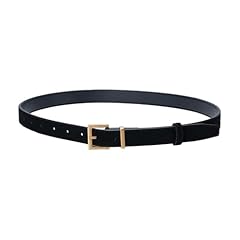 Square Buckle 0.9" Wide Black