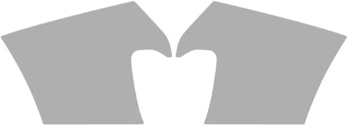 Vicrez Kit precortado PPF de protección de pintura, guardabarros para conductor y pasajero vpp2936 compatible con Ford Ranger Lariat Crew 2019-2022