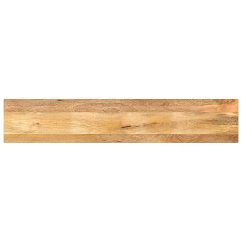 vidaXL Tablero de Mesa Rectangular Madera Maciza Mango 140x30x2,5 cm
