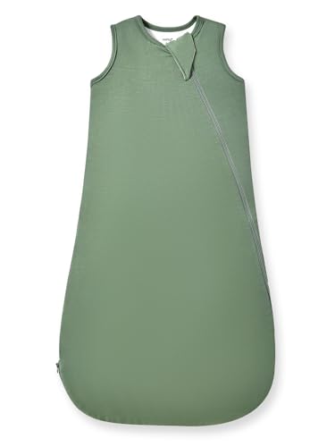 Image of HAPIU Unisex Rayon Made from Bamboo Baby Sleep Sack TOG 0.5, 2-Way Premium Zipper, Wearable Blanket