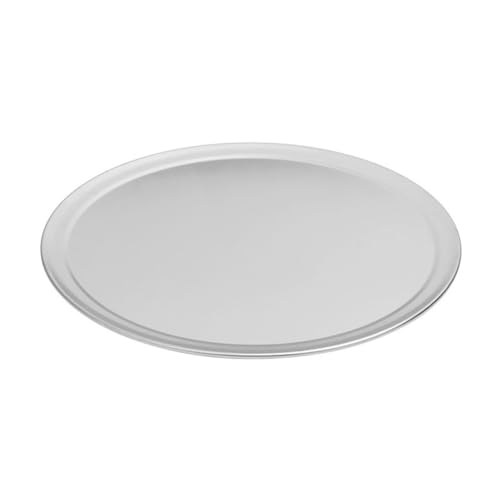 Akfldms Bandeja para Hornear de Aluminio para Pizza con Borde de 16 Pulgadas: Duradera, Liviana y para Hornear