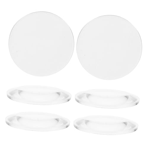 CIYODO Convex Lens Magnifying Glasses 6 Pack Smooth Surface for Safe Use in Projects