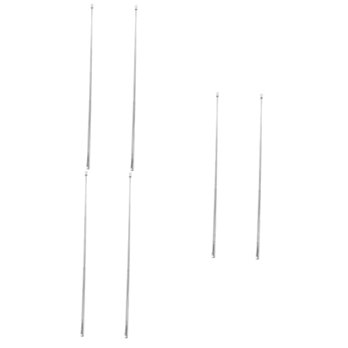 NOLITOY 3sets Telescoping Pointer by Stainless Steel Eye Testing Pointer Lightweight for Hospital Use for Visually Impaired 2pcs*3