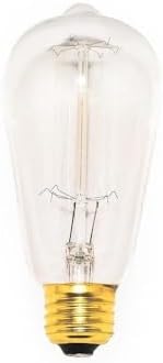 Accessory-120V 40W E26 Medium Base ST64 Replacement Lamp in Basic Style-2.2 Inches Wide by 5.14 inches high