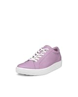 ECCO Women's Soft 60 Leather Sneaker, Lavender Mist, EU 40/US 9-9.5