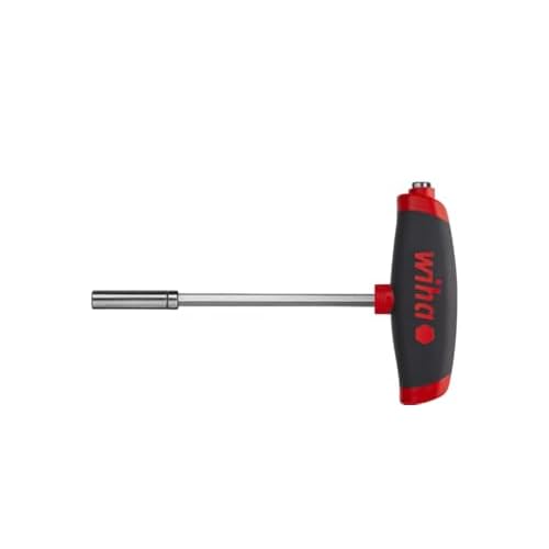 Wiha Schraubendreher mit Quergriff und Bithalter magnetisch 1/4" (01481) 150 mm