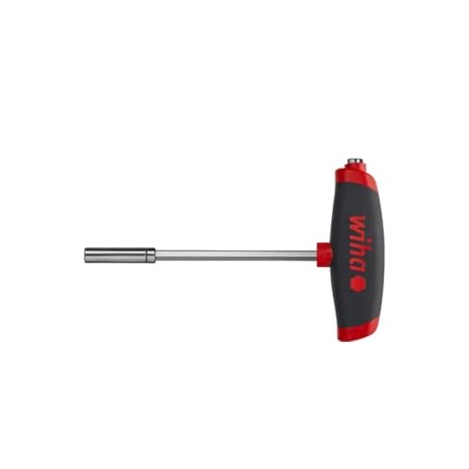 Wiha Schraubendreher mit Quergriff und Bithalter magnetisch 1/4" (01481) 150 mm