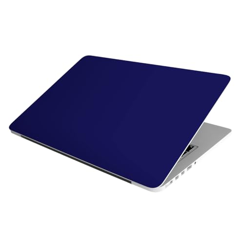Image of Laptop Skin Stickers HD Quality Sticker for Laptops Upto 15.6 inch (Dustproof|Waterproof|Scratchproof|Reusable) - BE SULTN Blue (PT2062)