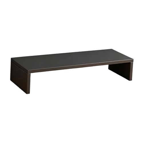 Organiseur de Bureau en Bois Noir - Rangement Ergonomique pour Maison