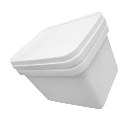 NUOBESTY Painting Bucket with Ergonomic Handle and Cover Durable Paint Storage Container Multipurpose Paint Bin for Home Use