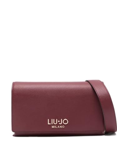 Sac bandoulière Liu Jo Caliwen rouge bordeaux pour femme chic