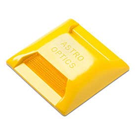 Tapco 102235 Temporary Pavement Marker, 4" x 4", Amber, 1 Slide