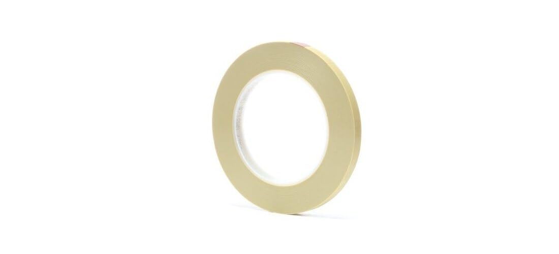 3M Scotch Fine Line Tape 218, High-Performance, Polypropylene Plastic, Instant Adhesion, Moisture and Solvent Resistant, Green Color, 3/8 in x 60 yd, 5.0 mil, 1 Roll