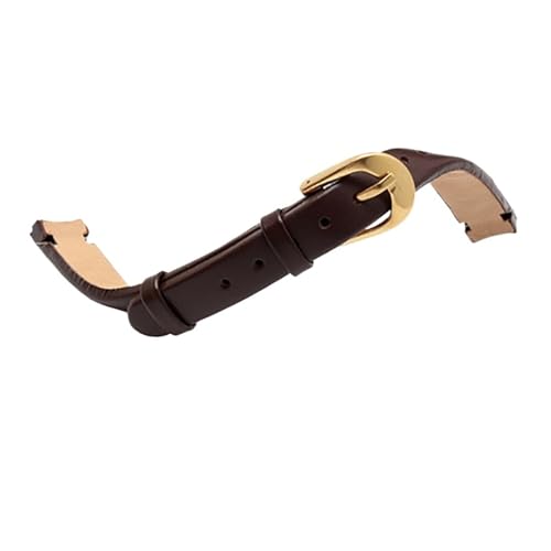 Bracelet de montre en cuir véritable 10 mm de style luxe