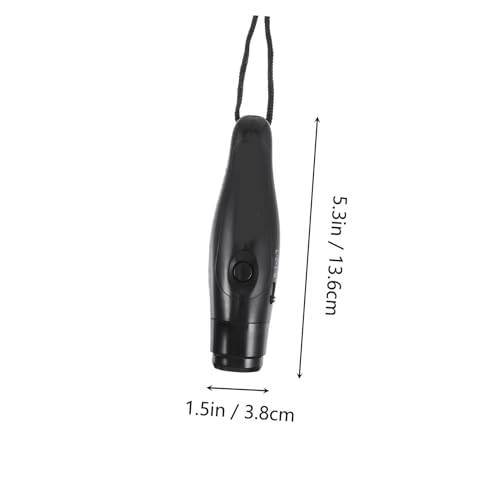 Silbato electrónico para árbitros portátil negro miniatura 2